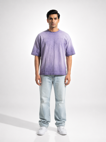 THE PALETTE — Lavender Purple | Boxy Fit Oversized Tee