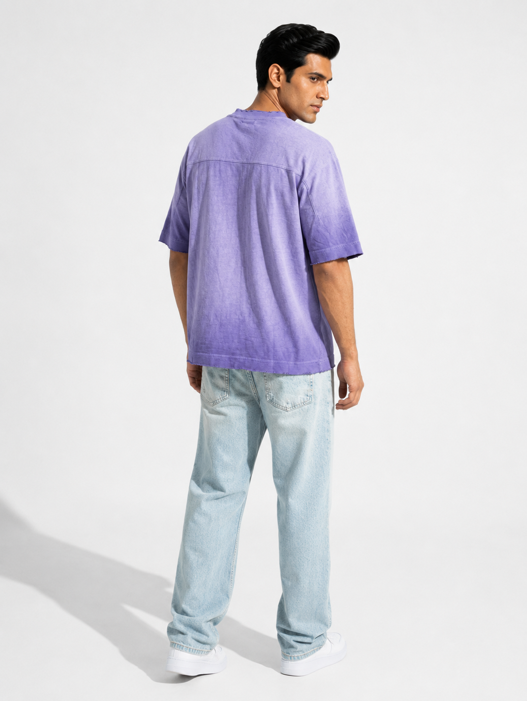 THE PALETTE — Lavender Purple | Boxy Fit Oversized Tee