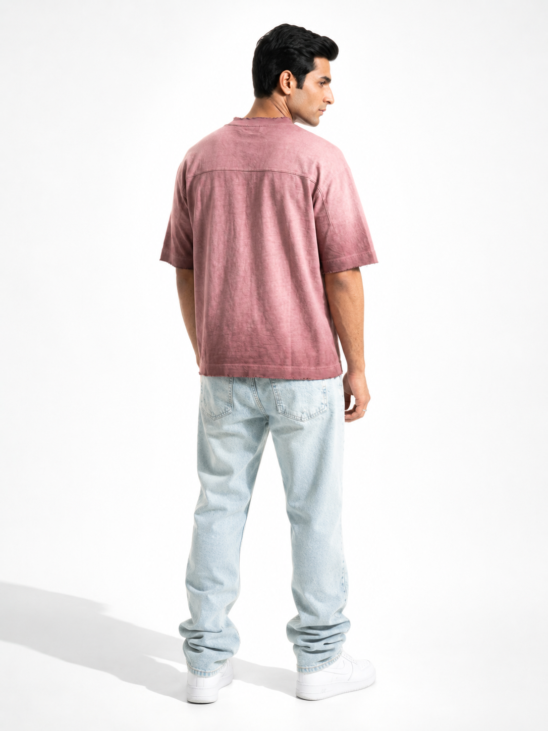THE PALETTE — Mauve Pink | Boxy Fit Oversized Tee